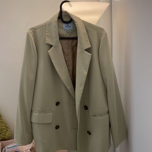 Miss patina green blazer